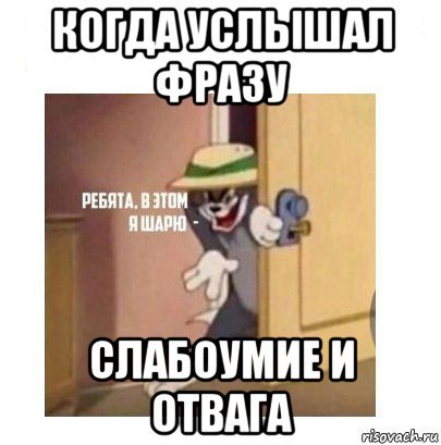 Слабоумие и отвага прикол