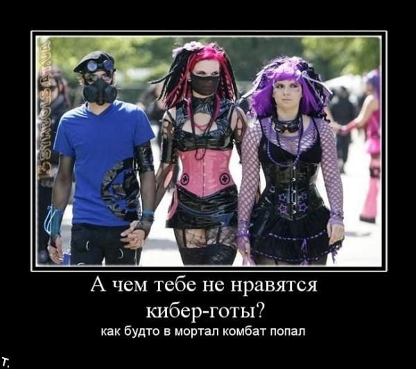 Демотиваторы про неформалов