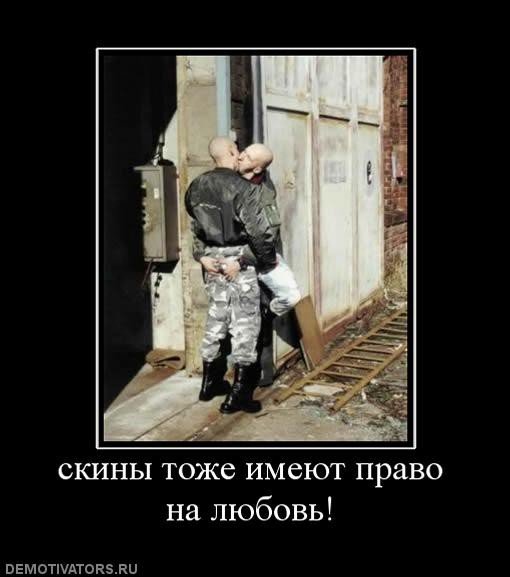 Скинхеды демотиваторы