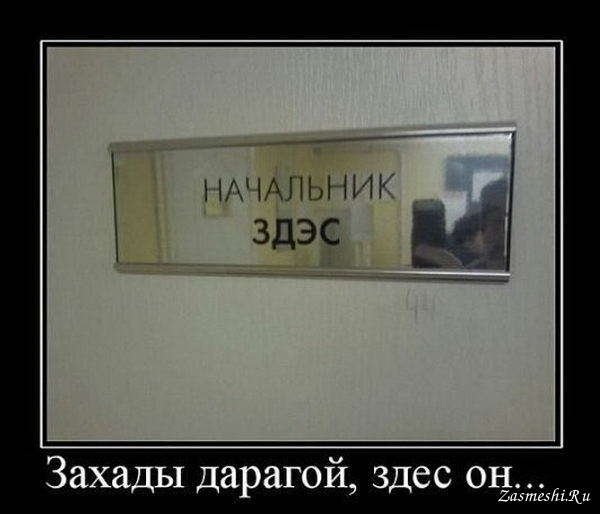 Демотиваторы про начальство