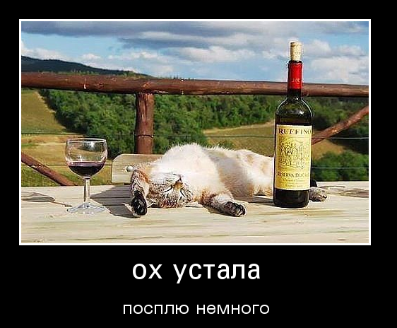 Устала демотиватор