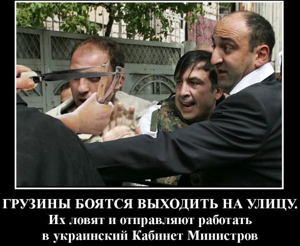 Саакашвили демотиватор