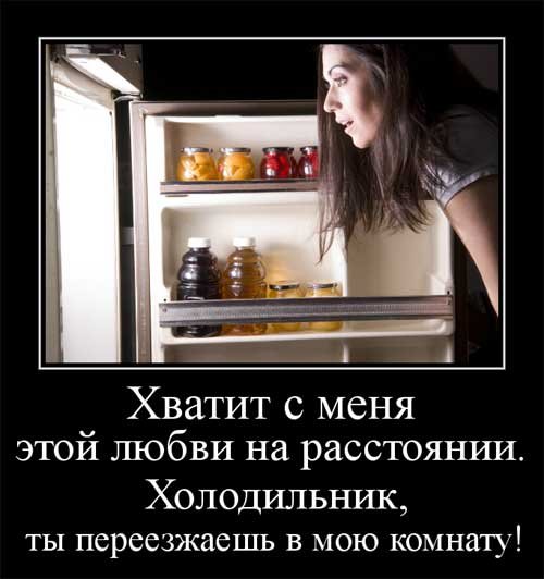 Холодильник демотиватор