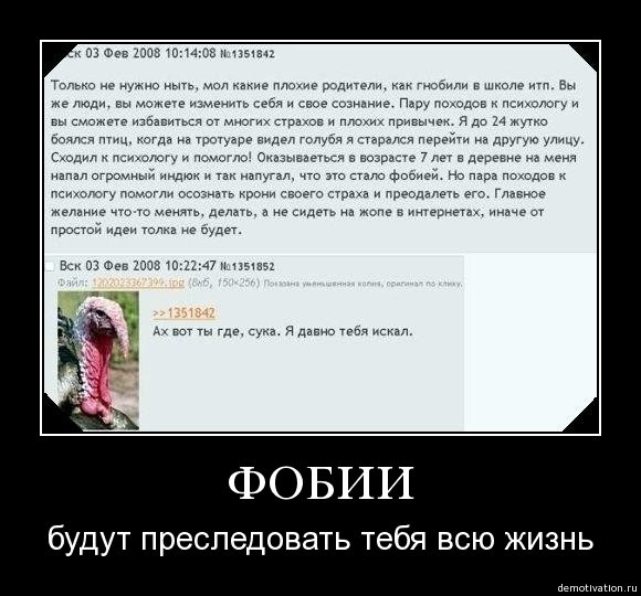 Демотиватор смелость