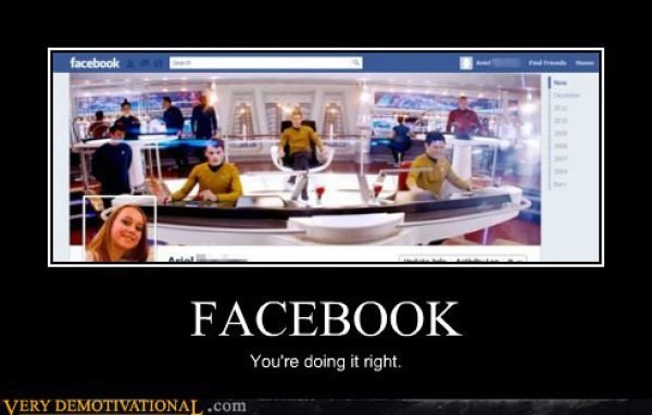 Демотиваторы про Фейсбук