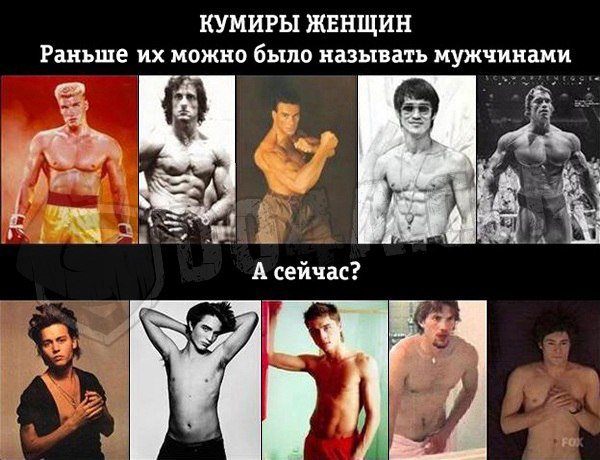 Пацаны раньше и сейчас