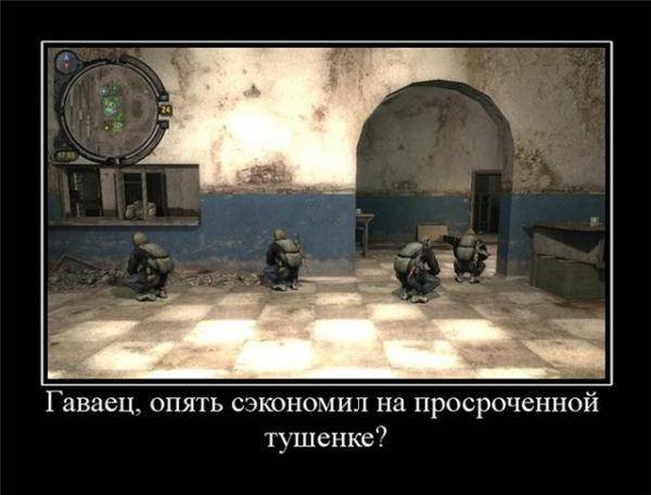 Шутки про сталкер