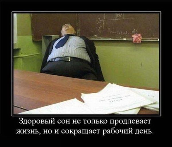 Преподаватель уснул