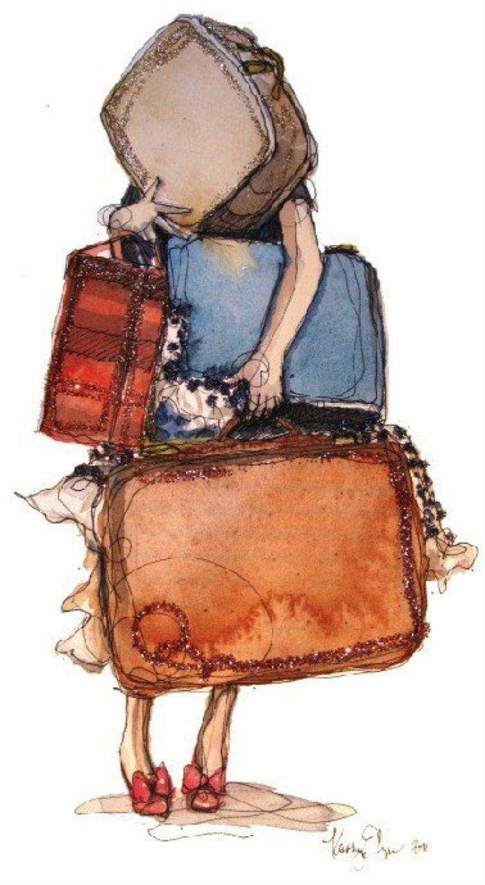 Дама с чемоданом