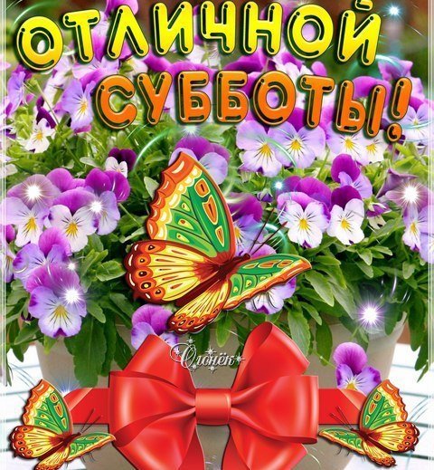Суббота открытки красивые