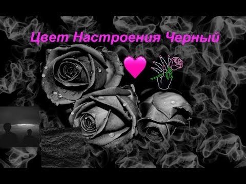 Цвет настроения черный прикол