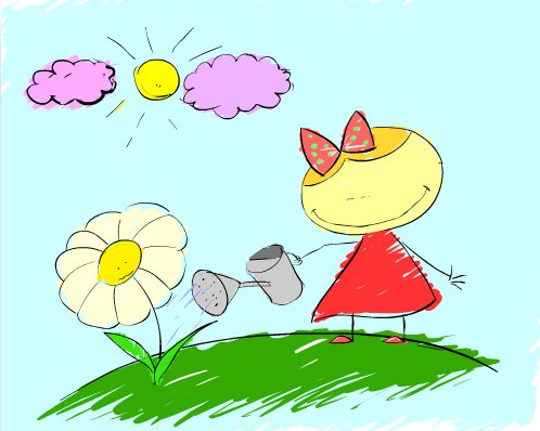 Хорошее настроение рисунок