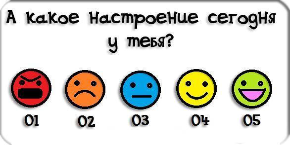 Какое у тебя настроение