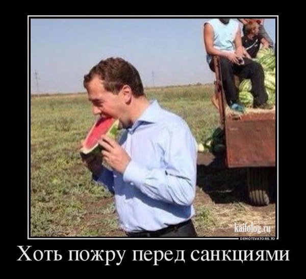 Санкции прикол демотиватор
