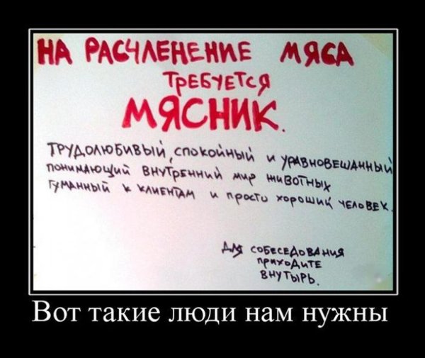 Демотиваторы про работу
