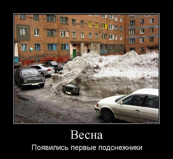 Весна демотиваторы смешные