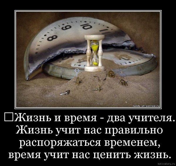 Мотиваторы про время