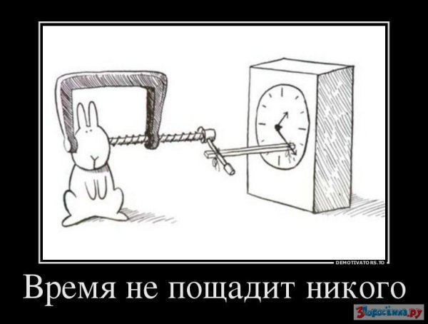 Время демотиватор