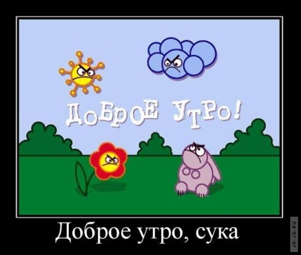 Утро добрым не бывает