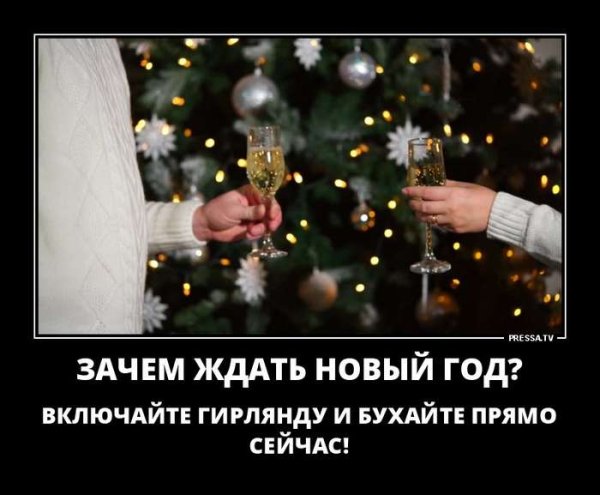 Демотиваторы перед новым годом