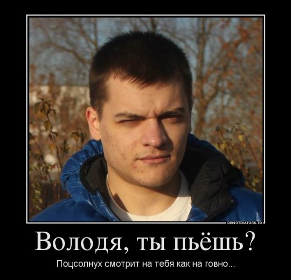 Володя не пей