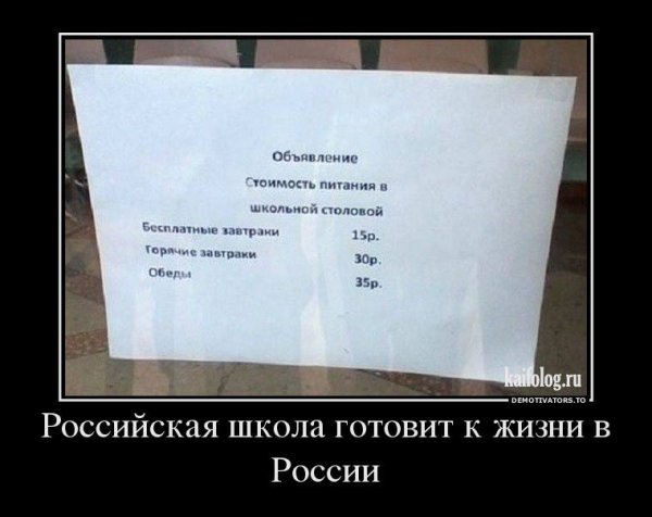 Демотиваторы приколы про школу