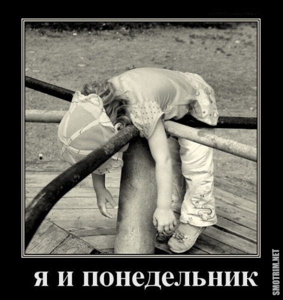 Понедельник демотиваторы