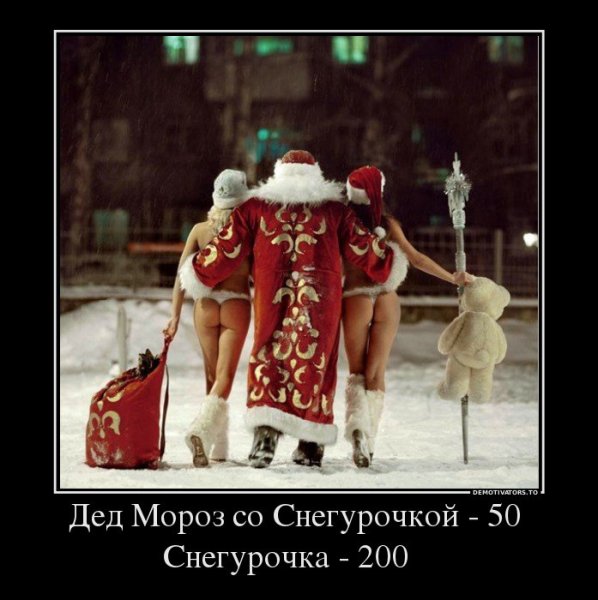Дед Мороз демотиватор