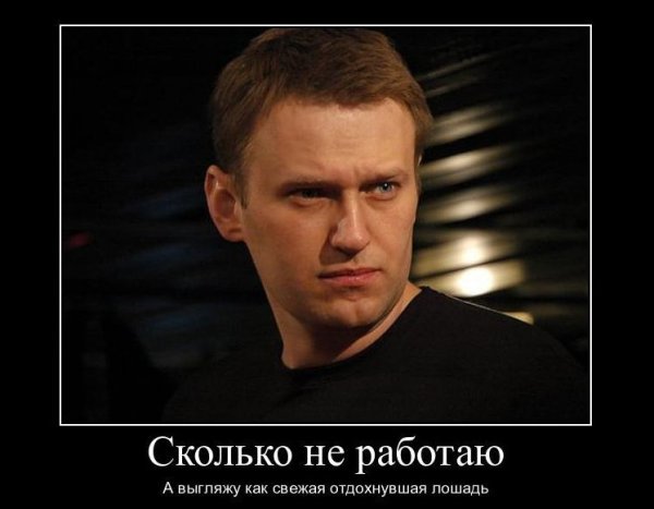 Навальный демотиватор фото