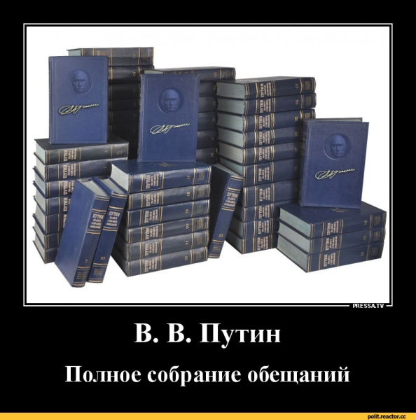 Полное собрание сочинений Путина