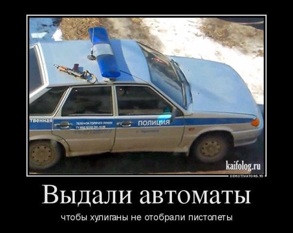 Полиция демотиваторы