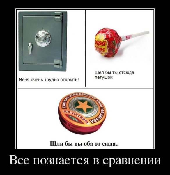 Всё познаётся в сравнении