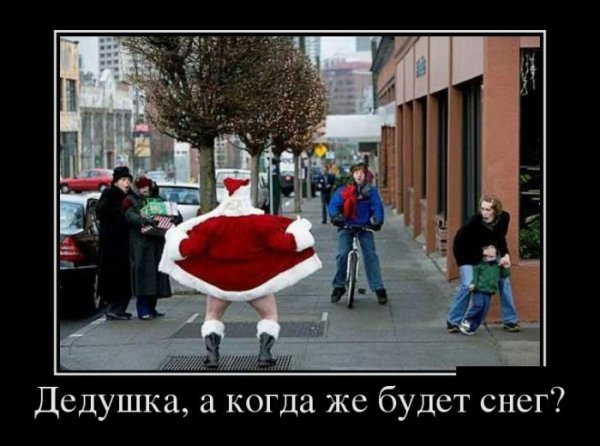 Прикольные демотиваторы на новый год