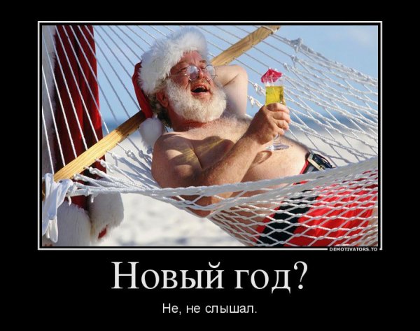 Демотиваторы про новый год