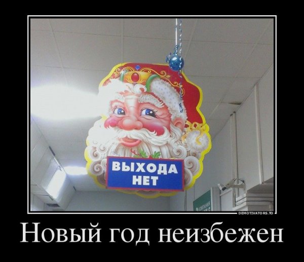 Демотиваторы про новый год