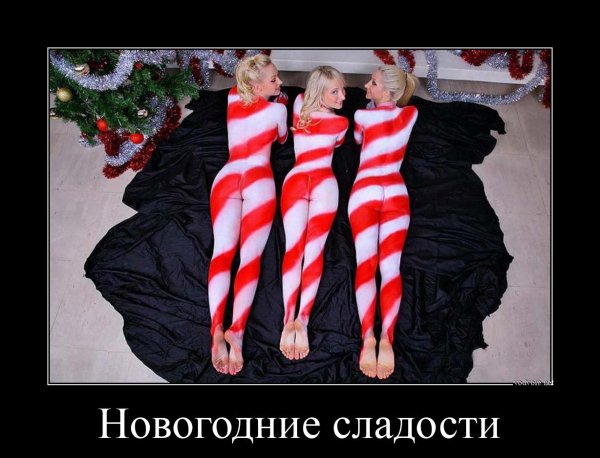 Прикольные демотиваторы на новый год