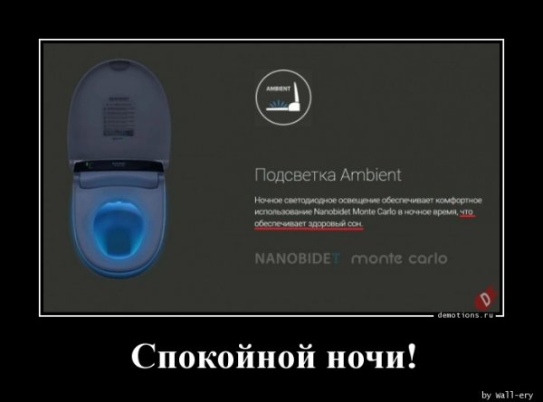 Спокойной ночи демотиватор