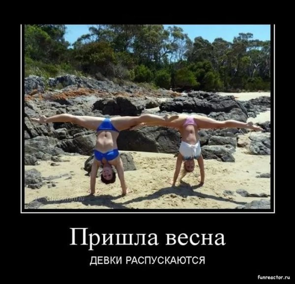 Приколы про весну смешные