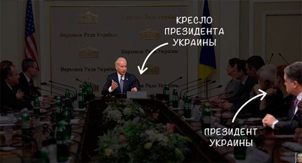 Джо Байден в кресле президента