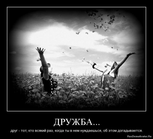 Картина Дружба со смыслом