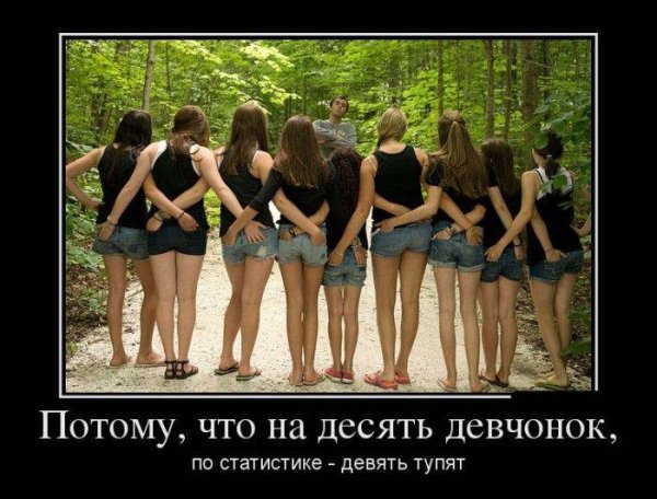 Демотиваторы про девушек