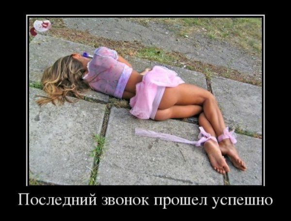 Последний звонок демотиваторы