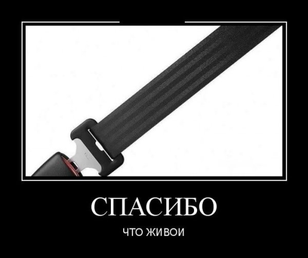 Ремень безопасности демотиватор