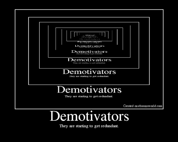 Демотиватор многоуровневый