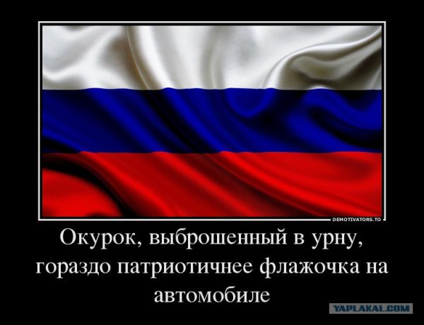 Патриотизм демотиваторы