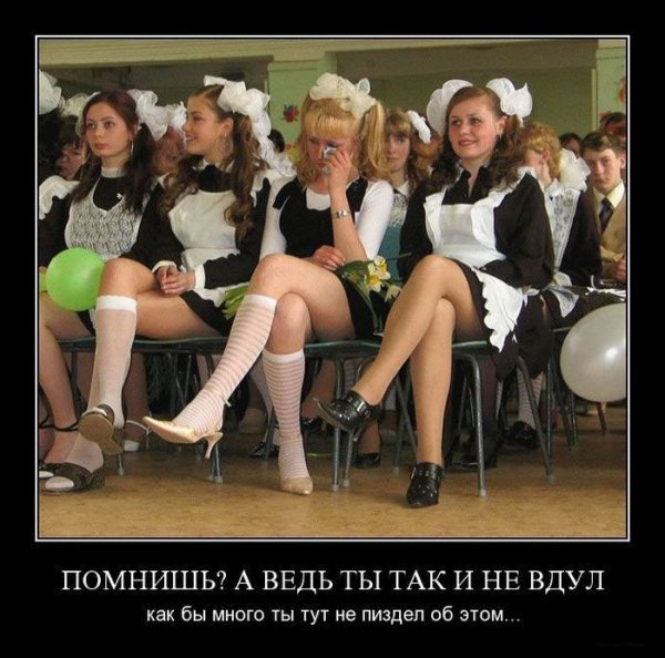 Последний звонок демотиваторы