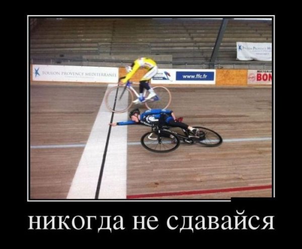 Никогда не сдавайся!