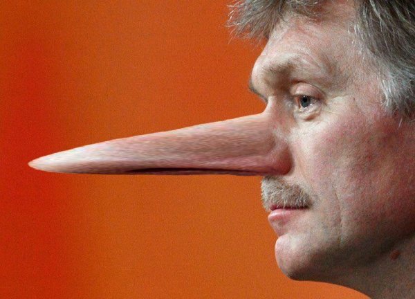 Песков выпучил глаза