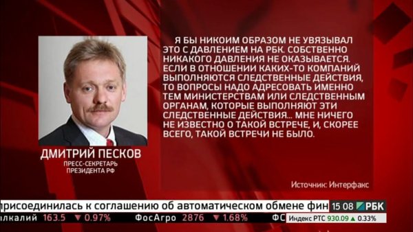 Песков я ничего не знаю Мем
