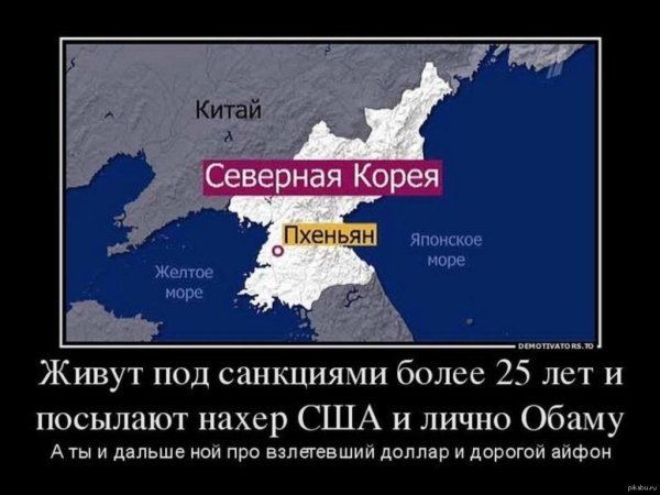 Северная и Южная Корея демотиваторы